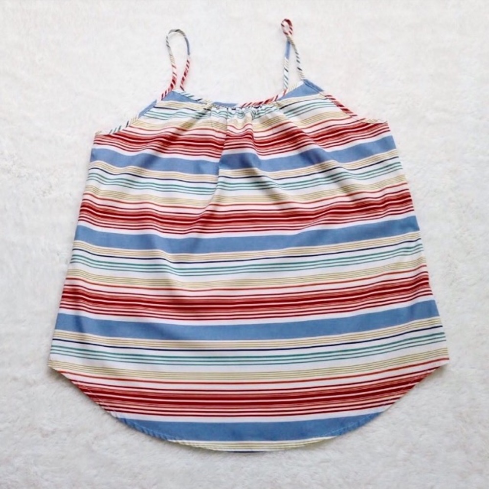 Faded Glory Striped Cami Tank Top